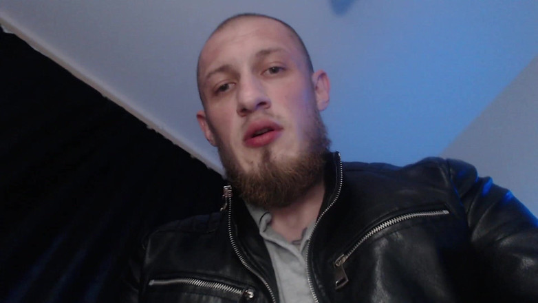 Hunky time: Straight Alpha, Domination with Feet, Spitting and Cum