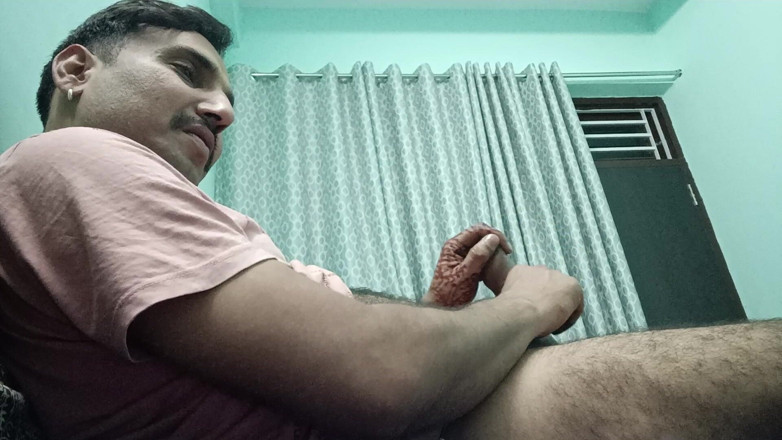 Rajasthani-old-lover: Indian uncle masturbation