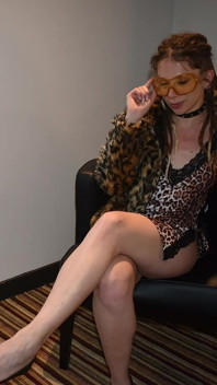Regular Version Eva Fay the Leopard Lady Interview and Fuck Show.