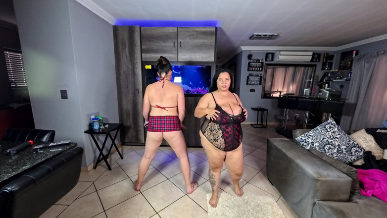 coloredfp: BBW i pulchne tańce w bieliźnie i kompilacja twerkingów