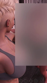 Adored by the Devil 2 - Mui Teases Charlie Topless at Gas Station