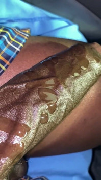 Public Jerking Chocolate Dick