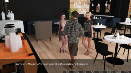 Visual Novels: 여름 향기 15부(배다른여동생 루트) - 피팅룸