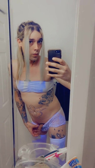 CarmenMelatonin: White bikini lingerie stockings slut