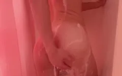 Wet & Creamy Shower Jerkoff!