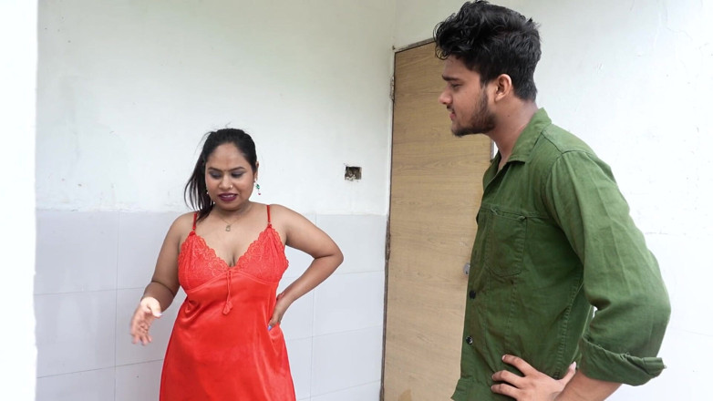 harry1: Indian Hot Wife Fucked with Plumber Gets Horny Watching Porn...