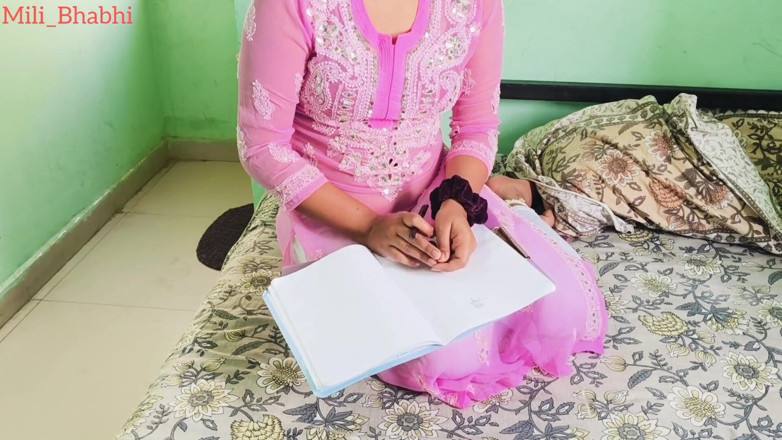 Mili: Desi Beautiful Girl Tight Pussy Fuck by Teacher Hindi Audio...