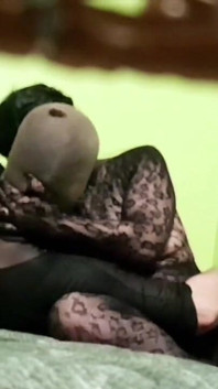 Fetisch latex-leathet hart gefickt