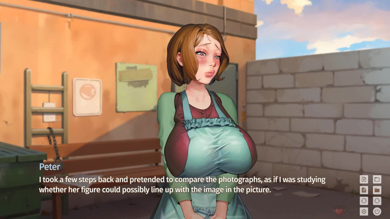 Dirty GamesXxX: Taffy Tales: die hausmeisterin zeigt sich im Freien auf dem...