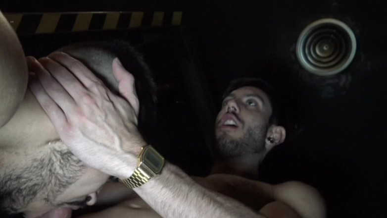 French pigs used raw by French straights: Slut Creampied by His Friend Big Dick