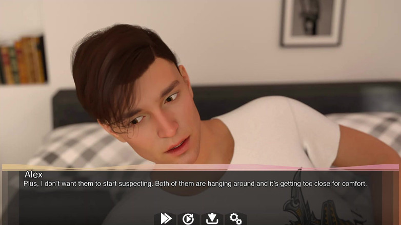 Hotgame Studio X: दोषी खुशी - अधिनियम में पकड़ा गया - भाग 4