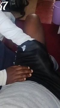 African Nanny Playing with My Black Dick When My Wife Was at Work