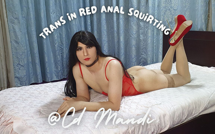 CD Mandi: Trans kırmızı anal fışkırtıyor