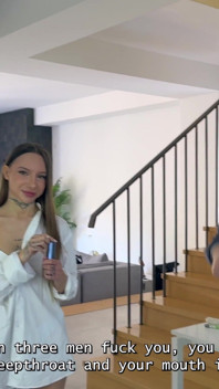 Perde arkası! Masum Görünümlü Gençler Sasha Paige ve Luna Evans Kirli Üçlüye Giriyor!