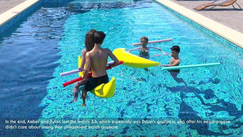 Johannes Gaming: AWAM n° 32 Jouer à des jeux dans l'eau se fait éjaculer dessus
