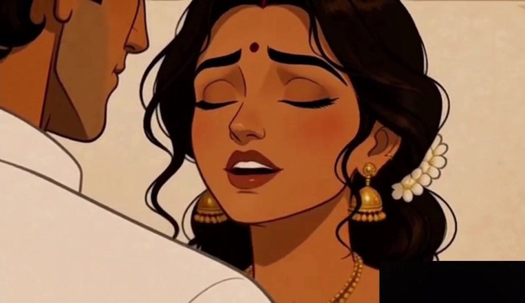 Elloitward: Suhaag Raat eerste nacht seks - Indische pasgetrouwde bruid Riya ontmaagd...