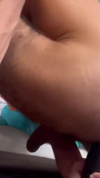 How Delicious a 58 Cm Dildo Feels Inside Me