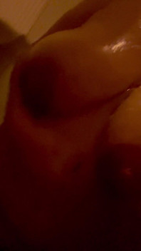 Pregnant Washing My Titties in the Shower