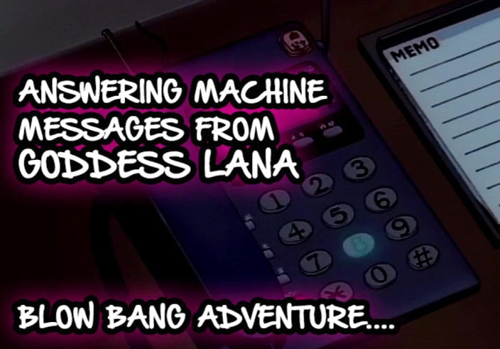 Campsissyboi: AUDIO ONLY - Answering machine Messages 2 blow bang adventure