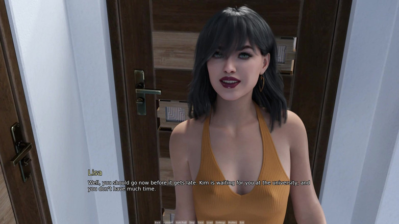 3D Cartoon Porn: My Dorm 244 Mark Lisa Date Ends Anal Creampie Bathroom Behind