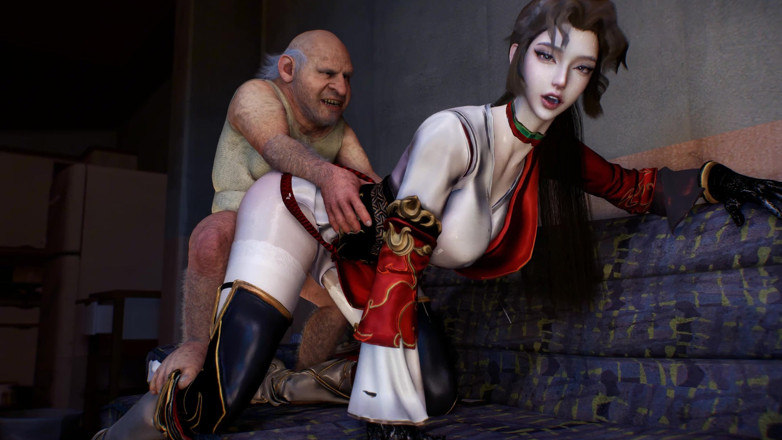 Why fuck so hard: 3 boyutlu süper seksi cosplay hatun kısa elf tarafından çok sert...