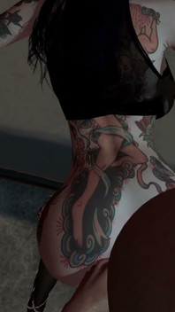 Uncle's Dirty Trade with Street Tattoo Girl (2)