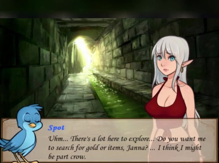 3DXXXTEEN2 Cartoon: Janna ตั้งหลักและได้งานแรกของเธอ 3D การ์ตูนเซ็กส์
