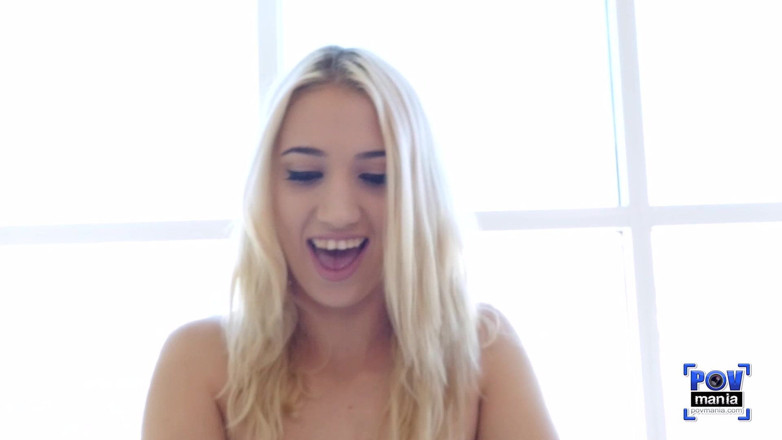 POV Mania: Sierra Nicole Hot Sext Blonde Cock Tease! Povmania