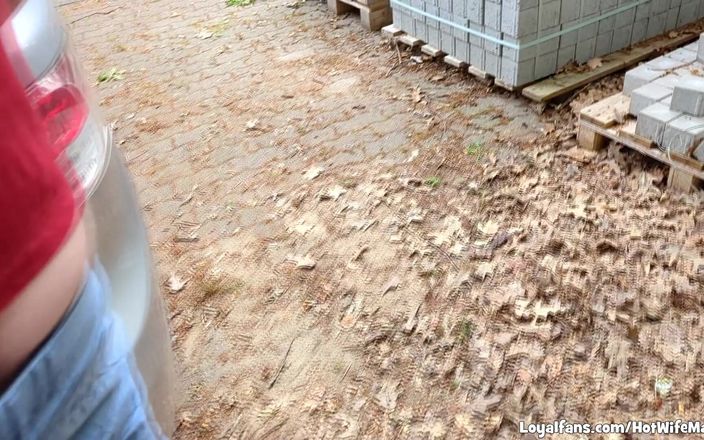 Cumdrinking Wife: Masivní creampie gangbang na parkovišti - epizoda 2