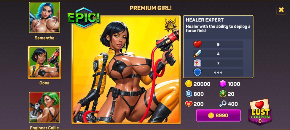 Rajaraja: Sexx, jeu de jeu, vidéo