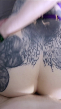 Hard Anal for Tattooed Slut Who Loves Getting Used.
