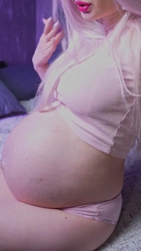 Blonde Pregnant
