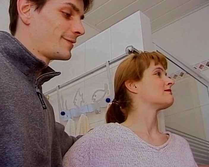 BB Video - Old School: ドイツのMILFアマチュア主婦ブロンドが3回セックス