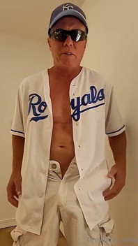 Big Cock Baseball Home Run Cumshot