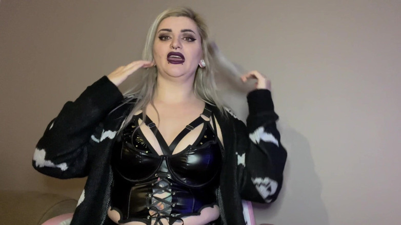 EeveeXo: Teaser Hairy Goth Step-mom Dominates and Pegs You