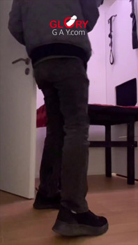 Ginger Twink’s Second Gloryhole Visit: Raw Fucked & Sucked Blindfolded