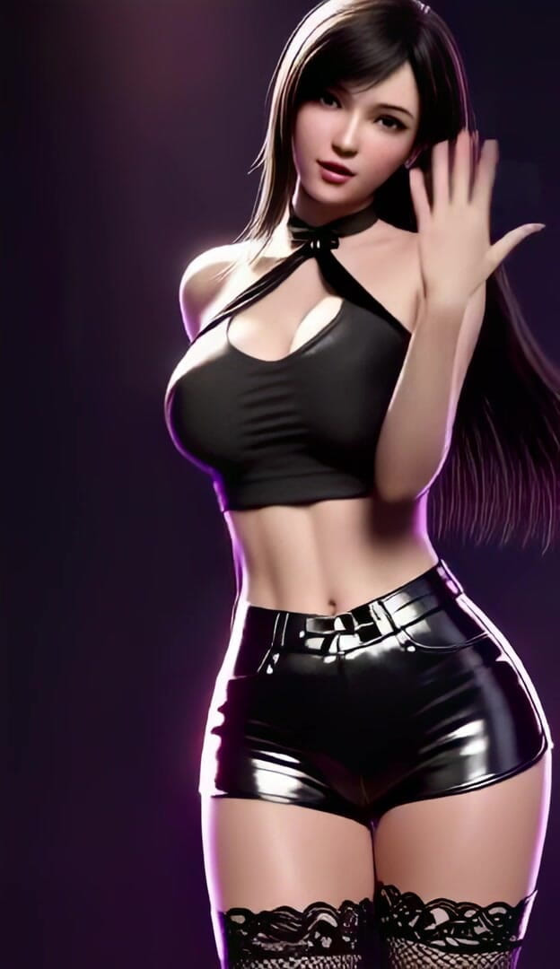 3D-Hentai Games: Tifas wilder tanz (hellovenus - ich bin krank)