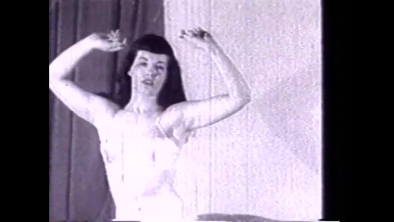 Vintage megastore: Bettie Page Jeu De Jambes