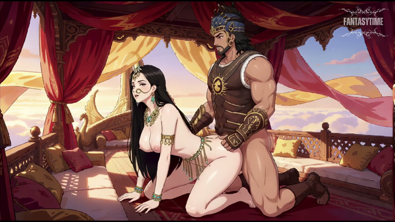 Fantasy time: Bahubali Fucked Debsena Anal on a Flying Ship (bahubali Parody 2)