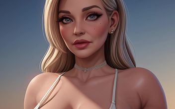 Curvy 3D Goddesses Slideshow: Ai-generated NSFW