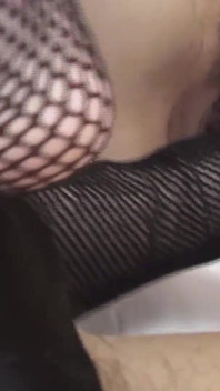 Sacanagem asiática cena-4_sexy japonesa morena em lingerie de látex recebendo sua buceta peluda fodida