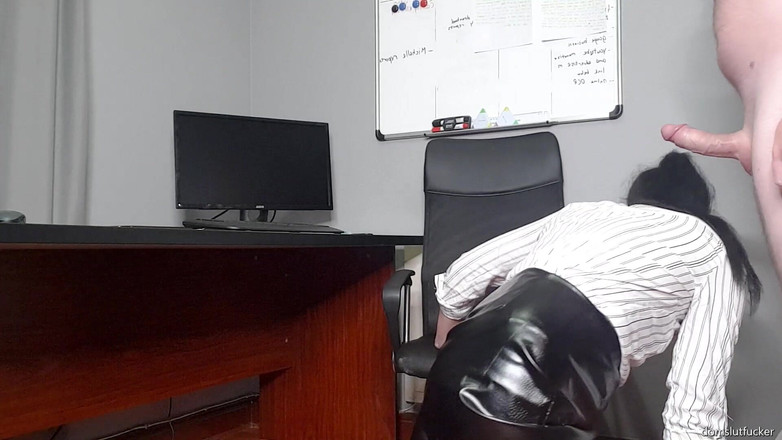 domslutfucker: Wróg biurowy dostaje anal kremówka, z dupy do buzia