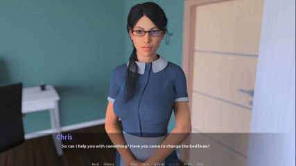 Dirty GamesXxX: The visit: Latina girl is milking a very big cock,...