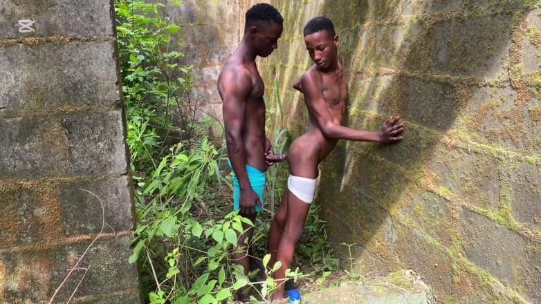 Thelittleblack: Took Me to an Outdoor Bush for a Nice Fuck