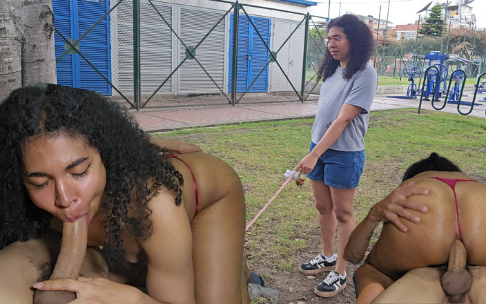 Veronica Sanders: J’ai trouvé cette tgirl dévergondée dans un parc et m’a...
