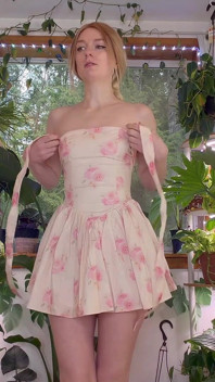 Trying on Dresses