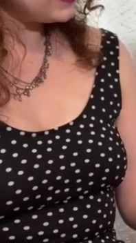 A Cute Giggeling MILF Gives His Tiny Dick a Quick Handjob