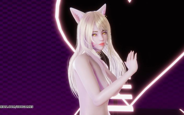 3D-Hentai Games: Exid - Ah sí Ahri sexy desnuda kpop Dance liga de...