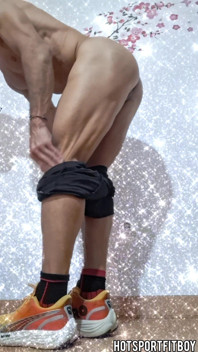 After a Sweat-dripping Workout, Watch Me Strip Down My Gym Shorts, Revealing My Perfectly Sculpted, Irresistible Ass.