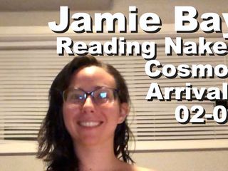 Cosmos naked readers: Jamie Bay leyendo desnuda Las llegadas del cosmos